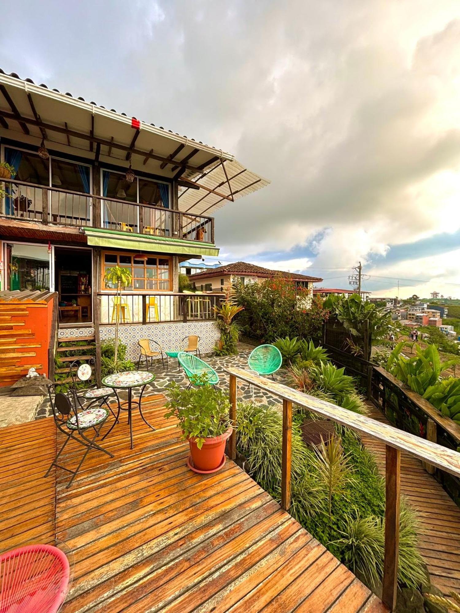 La Puesta Del Sol Hotel Filandia Ngoại thất bức ảnh