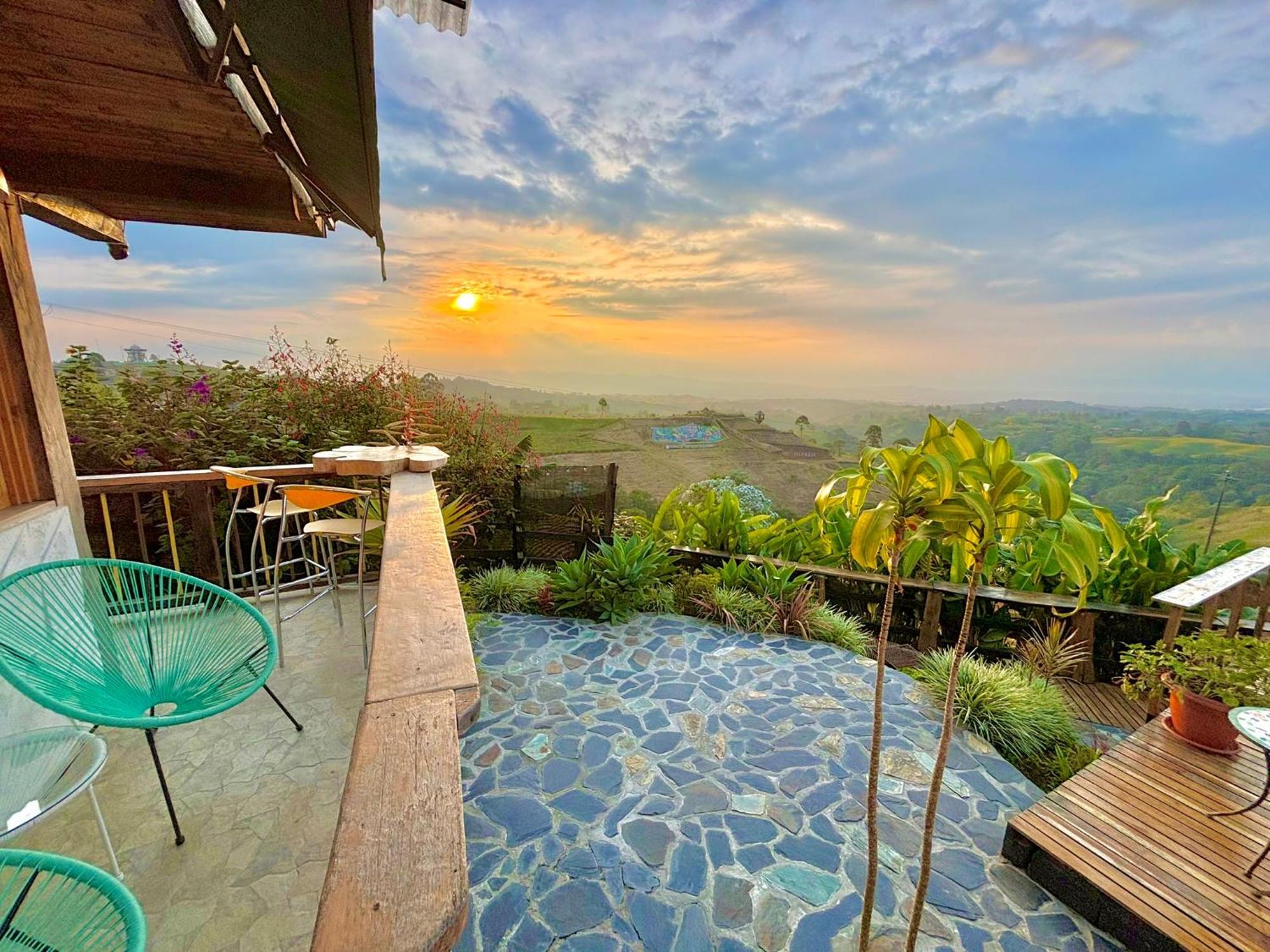 La Puesta Del Sol Hotel Filandia Ngoại thất bức ảnh